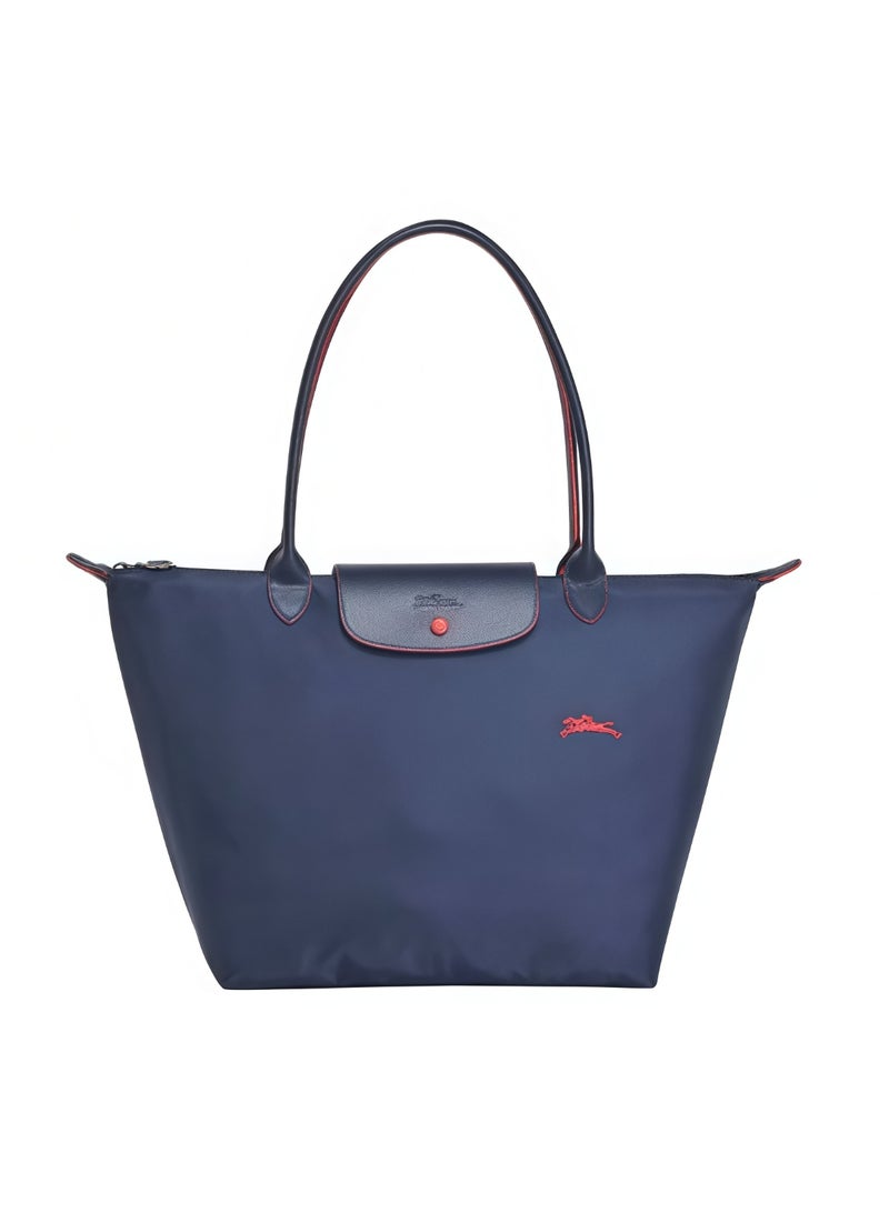 Longchamp Le Pliage Large Shoulder Strap Women's 70th Anniversary Fashionable and Versatile Large Cosmetic Bag, Handbag, Shoulder Bag - Image 1